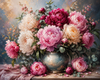 Bouquet Pivoine