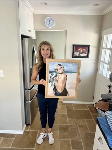 Happy painter