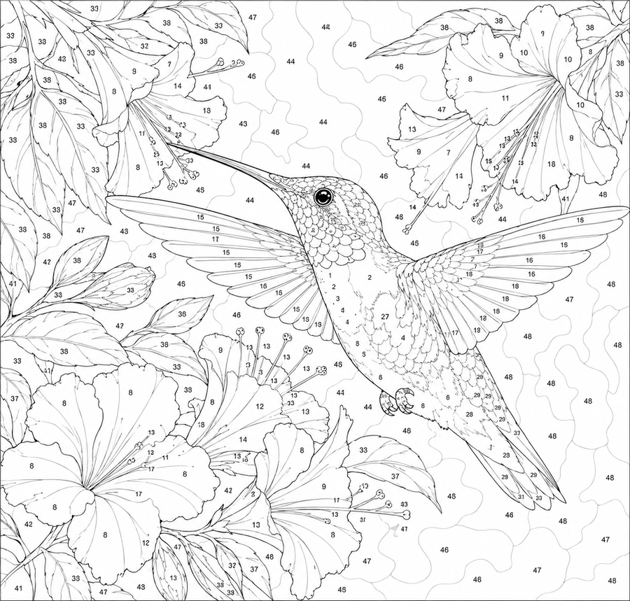 Colibri Hibiscus