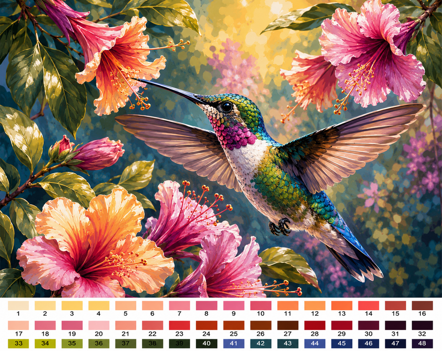 Colibri Hibiscus