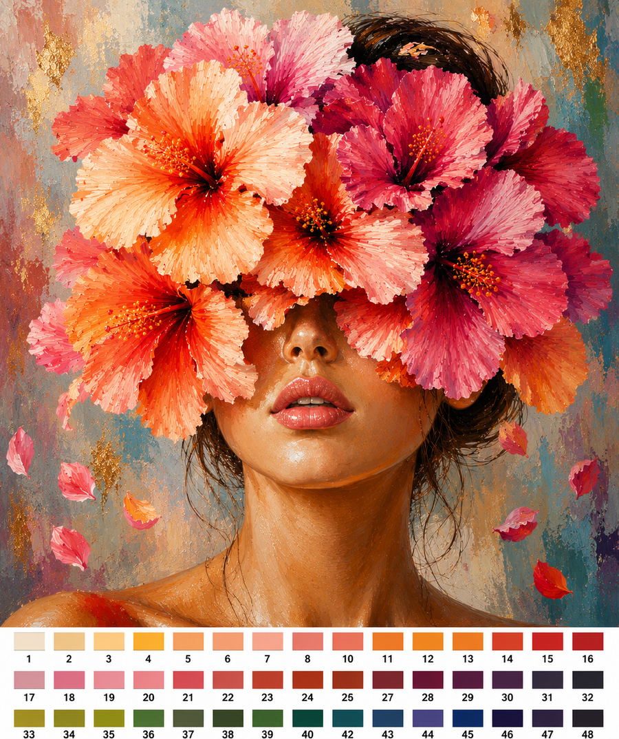 Couronne Hibiscus