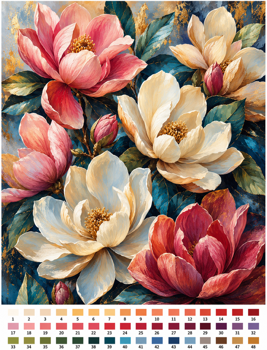 Magnolias Dorés