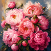 Pivoines Roses