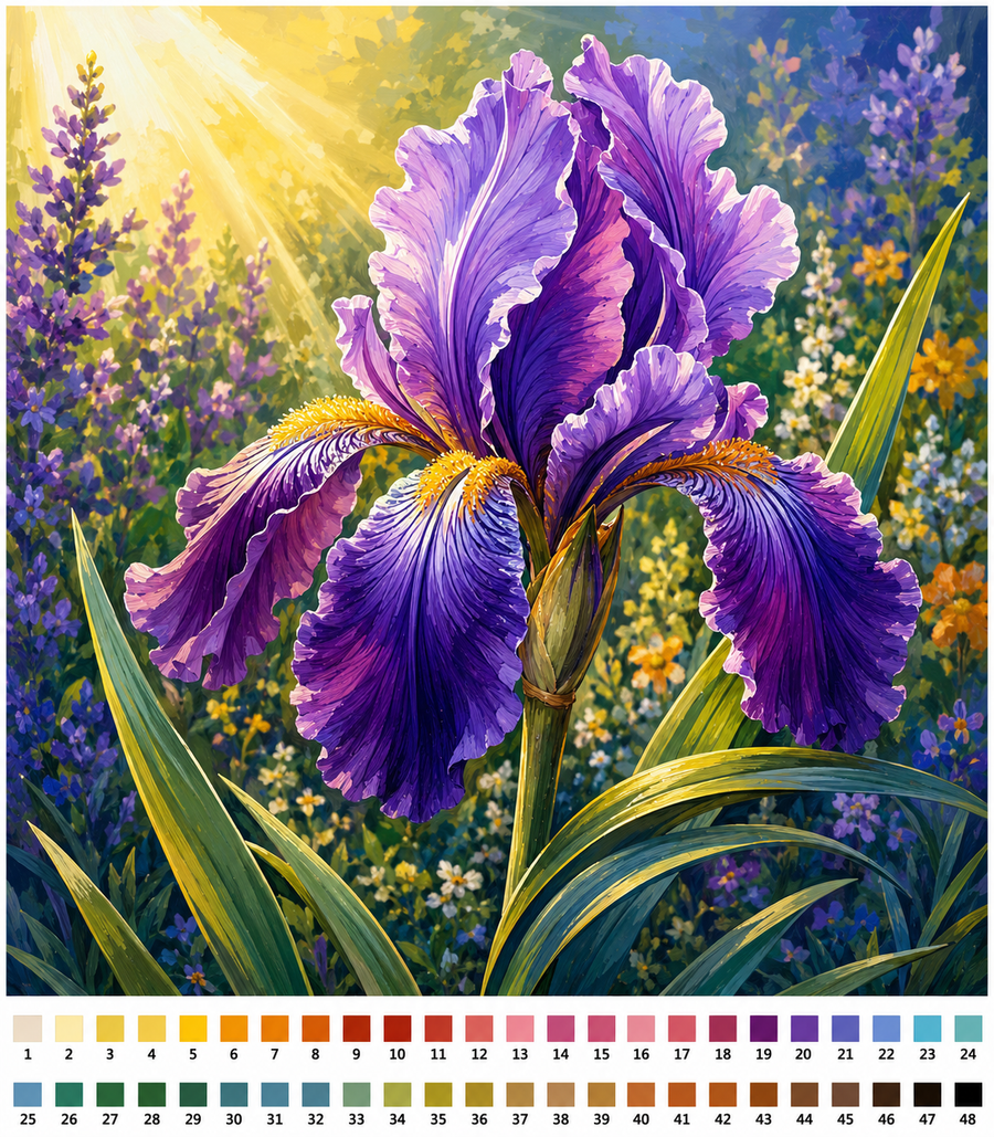 Iris Majestueux