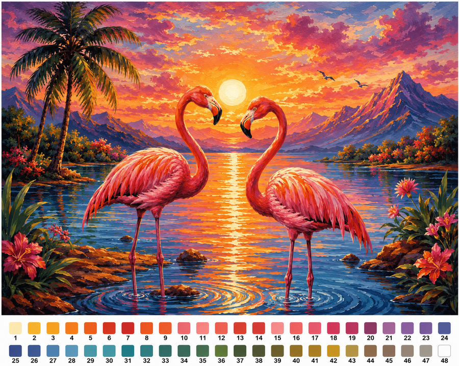 Flamants Amoureux
