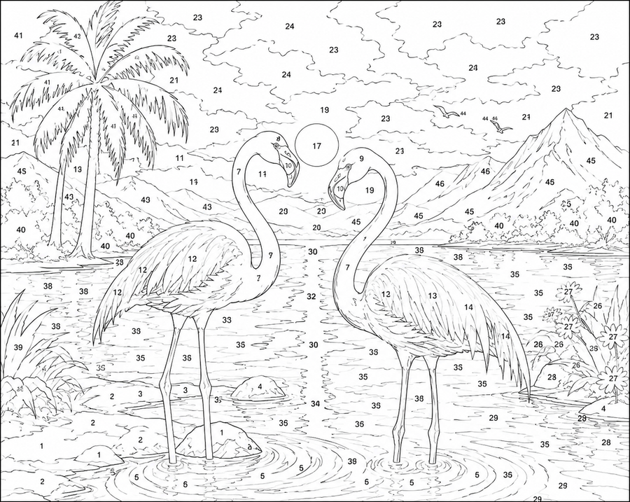 Flamants Amoureux