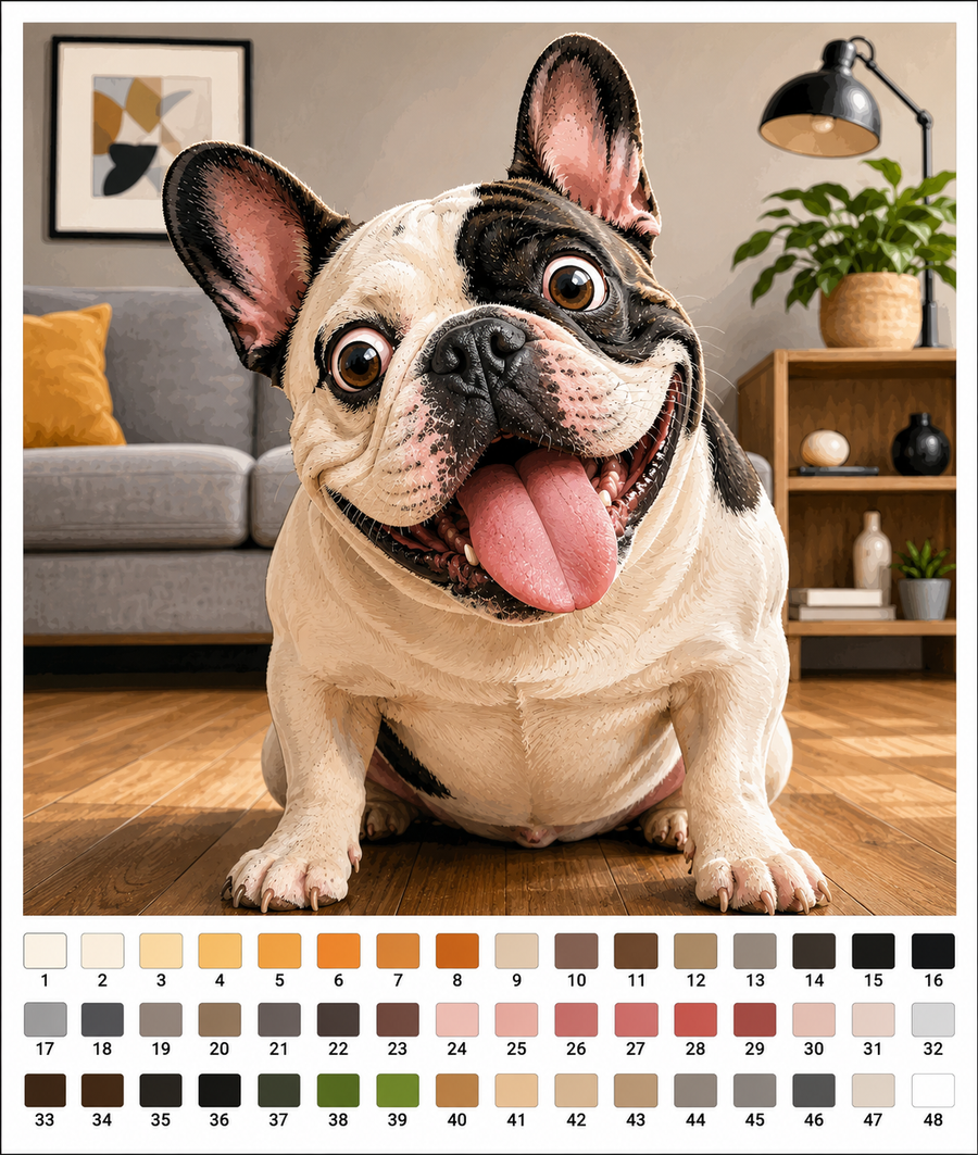 Bouledogue Souriant