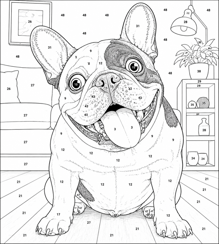 Bouledogue Souriant