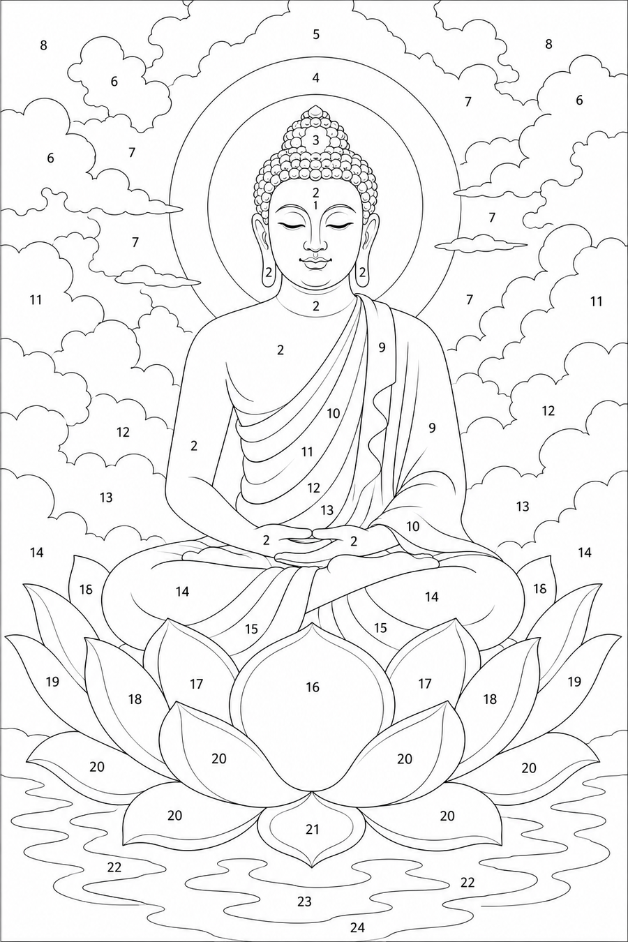 Bouddha Lotus