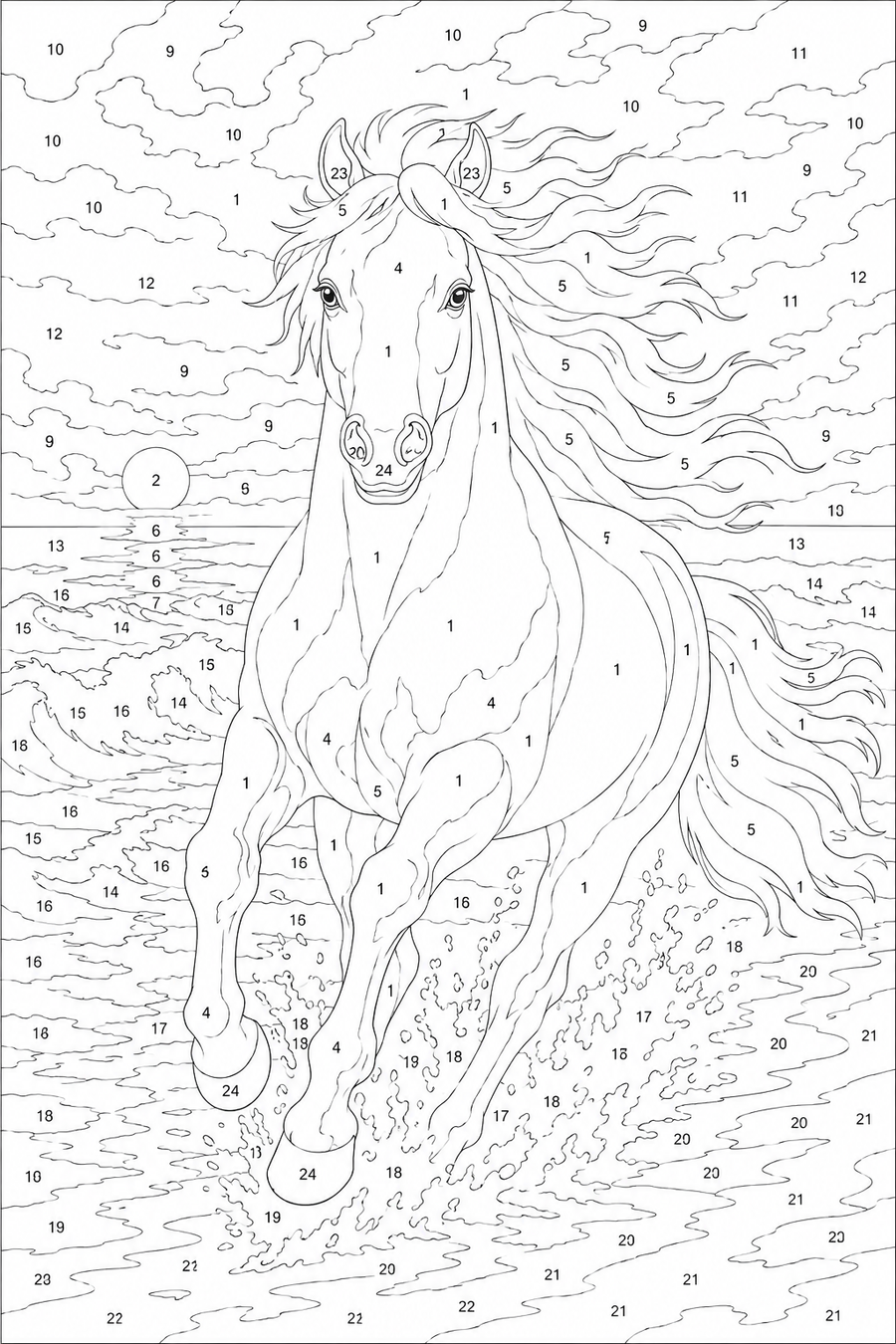 Cheval au Galop