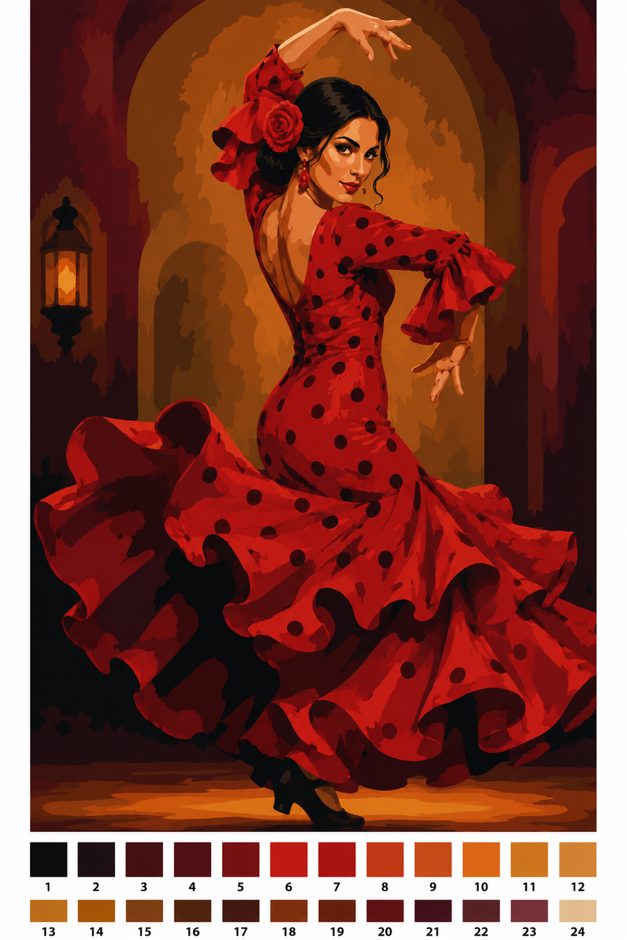 Danseuse Flamenco