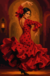 Danseuse Flamenco