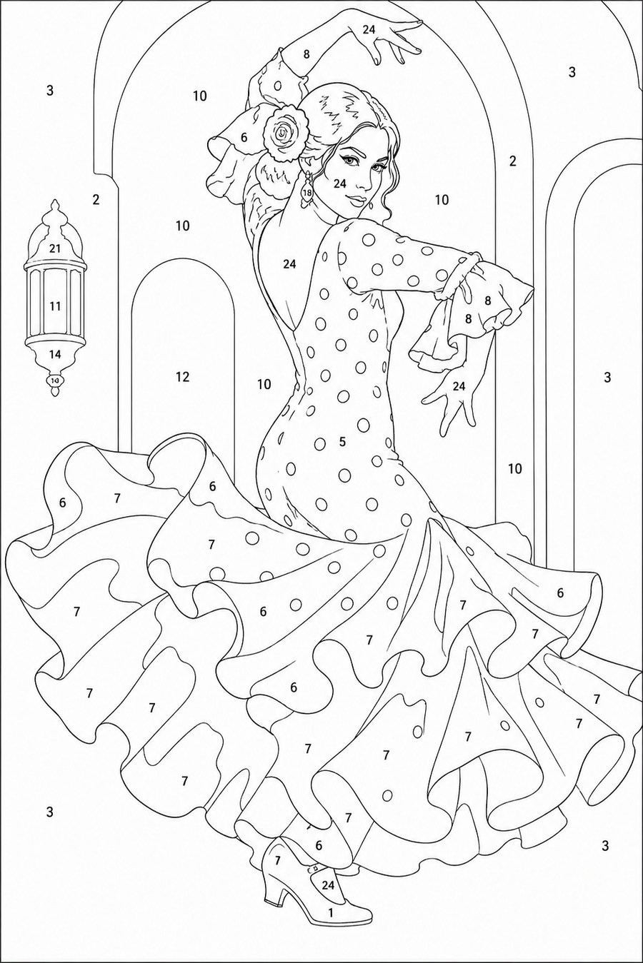 Danseuse Flamenco