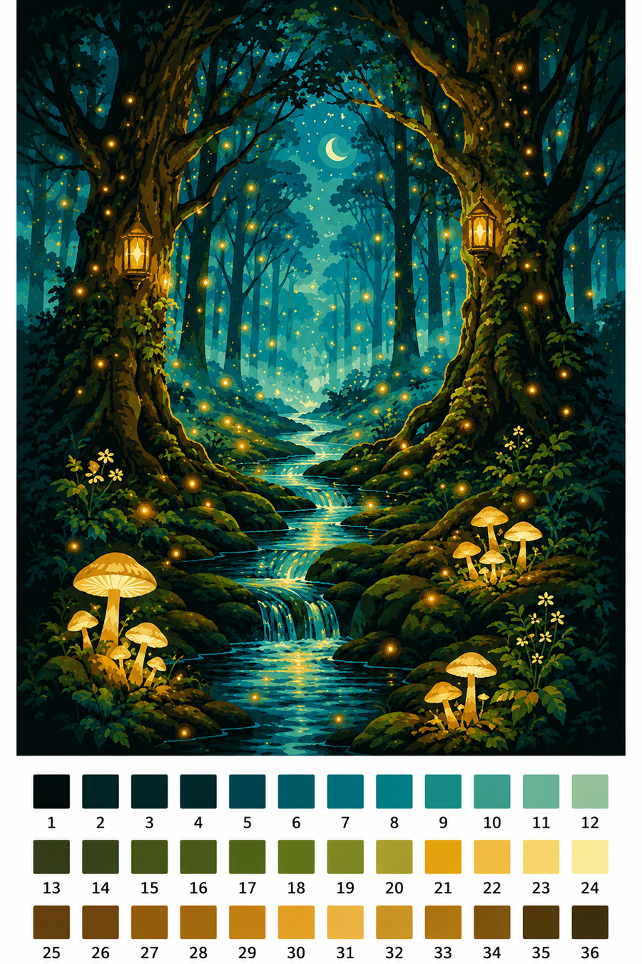 Forêt Lumineuse