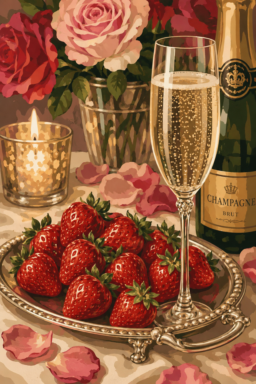 Fraises & Champagne