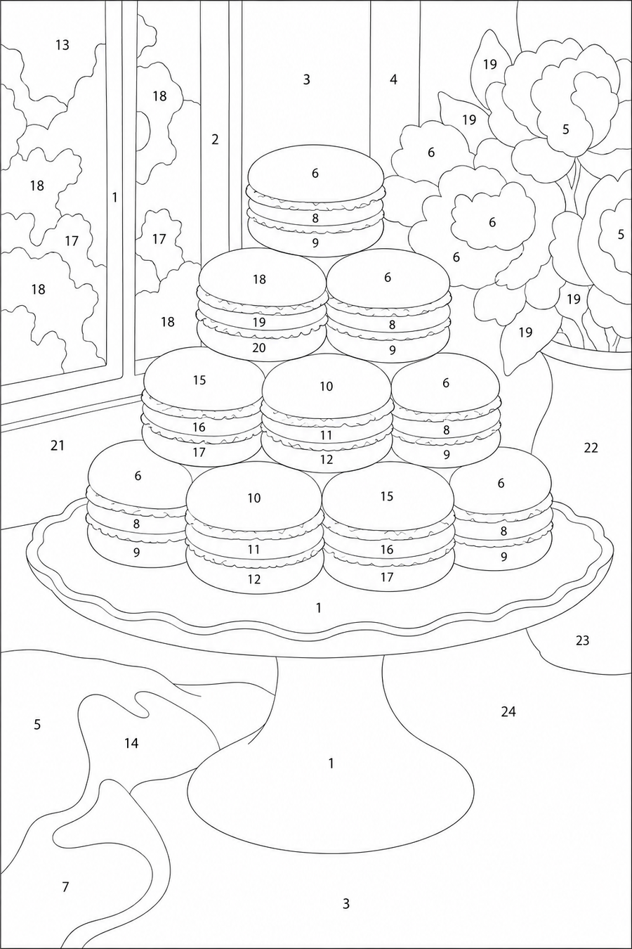 Macarons Pastel
