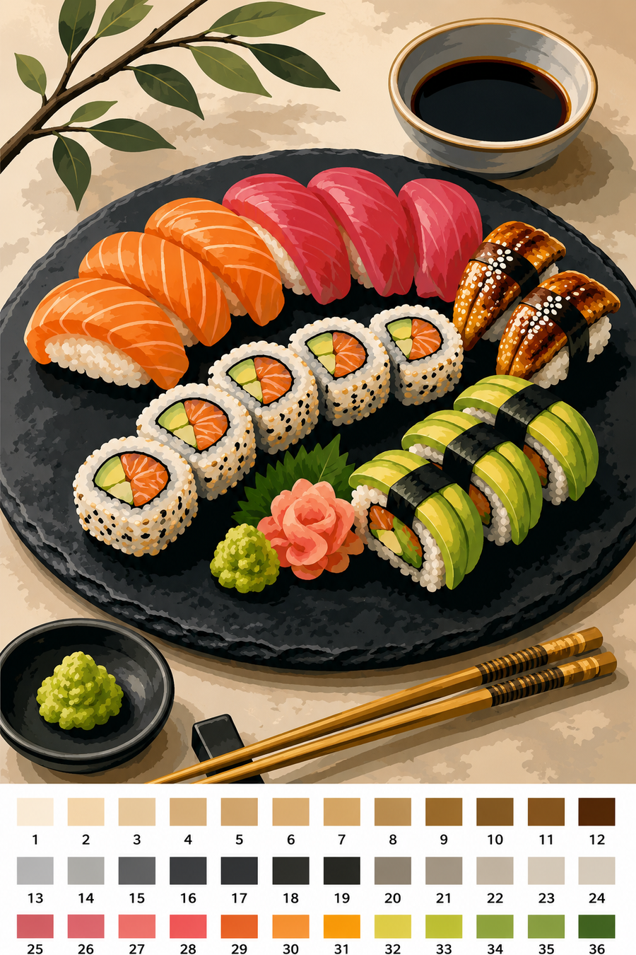 Sushi Plateau