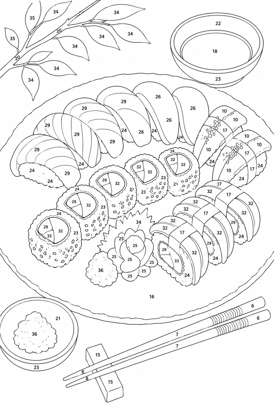 Sushi Plateau