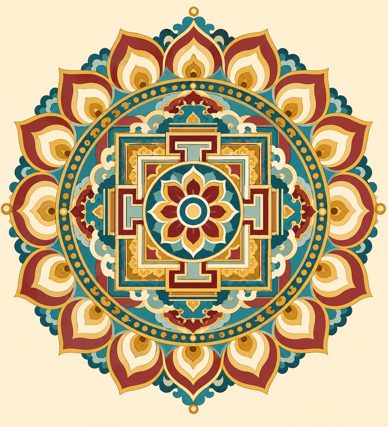 Mandala Lumineux