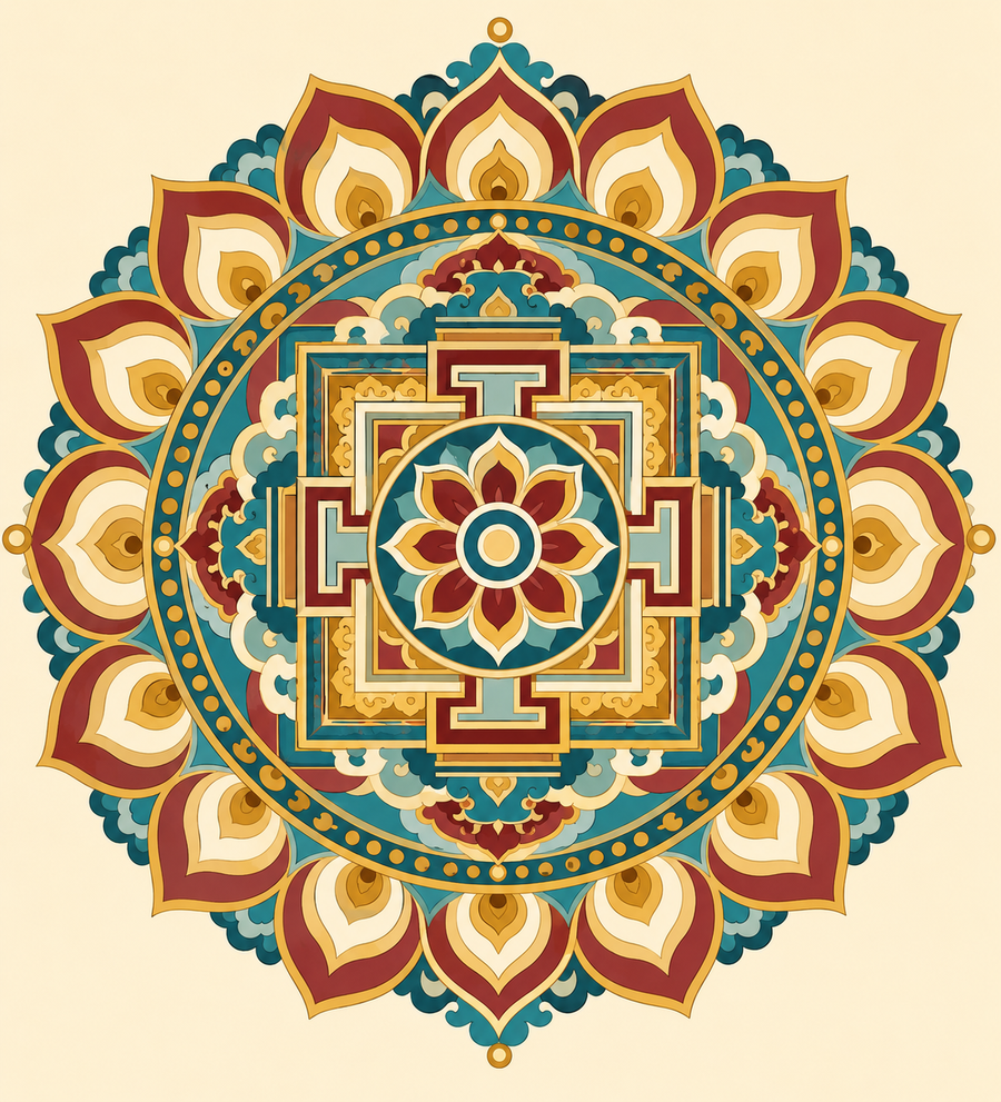 Mandala Lumineux