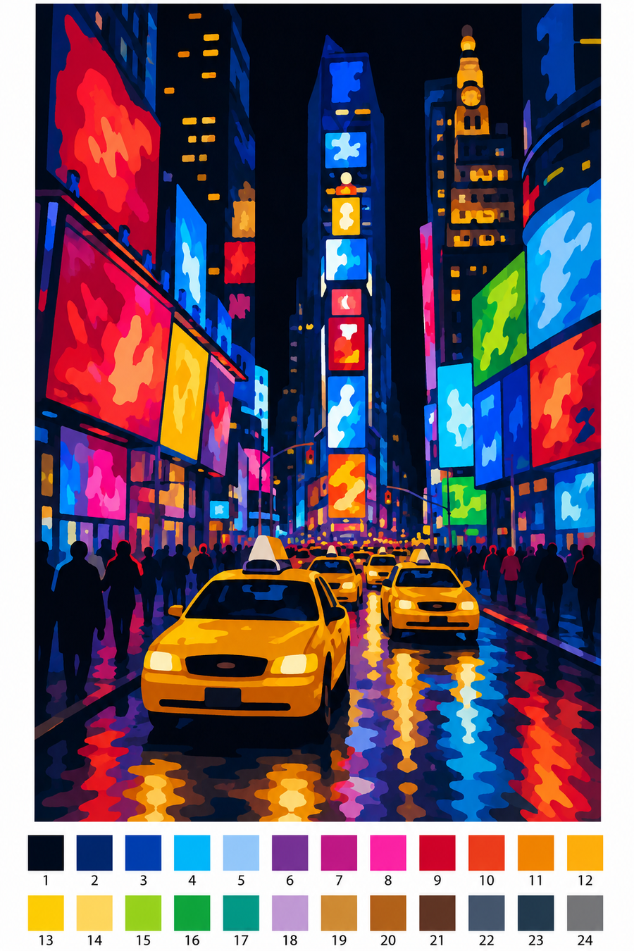 Times Square la Nuit